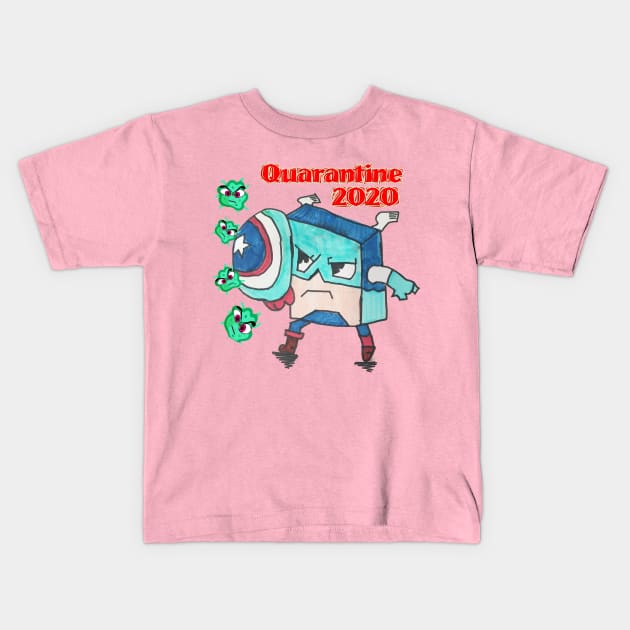 Quarantine 2020 Kids T-Shirt by BABA KING EVENTS MANAGEMENT